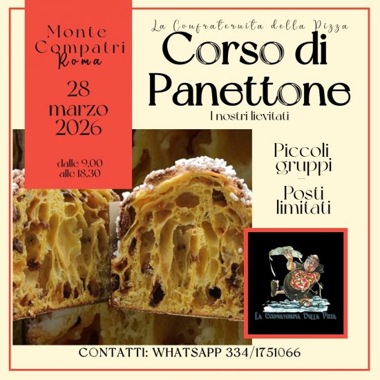 MONTE COMPATRI (Roma) - 28 marzo 2026 - Corso di Lievitati